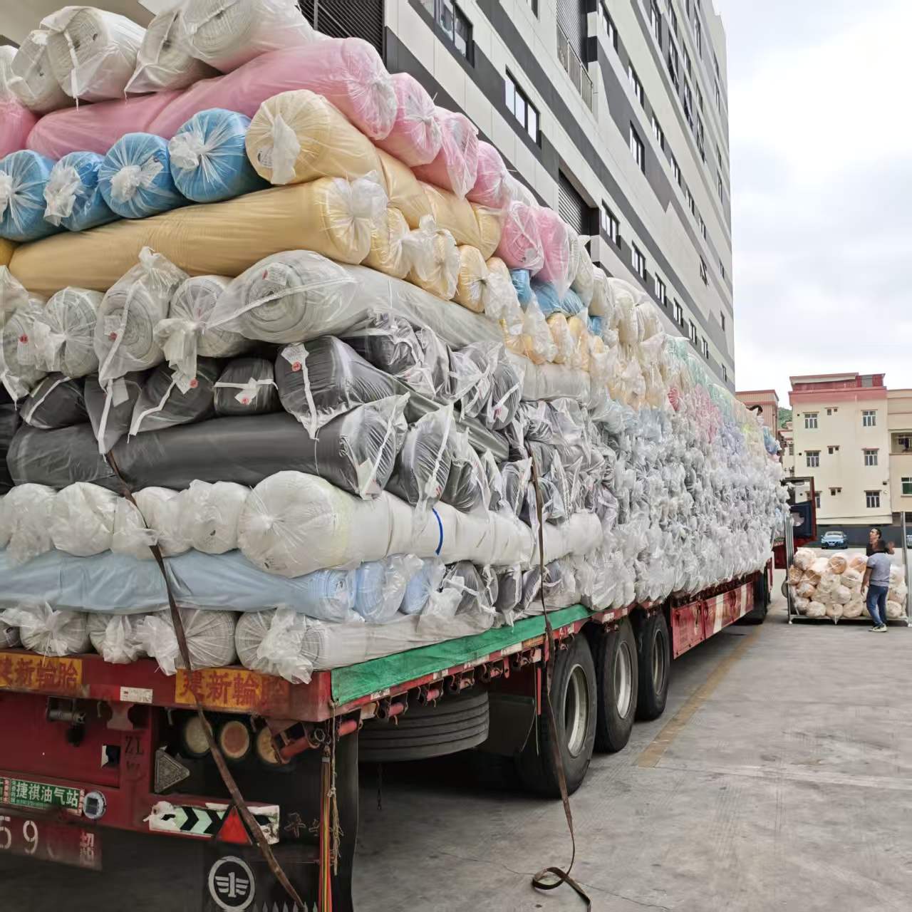 Outbound dispatch activity in Dongguan, China