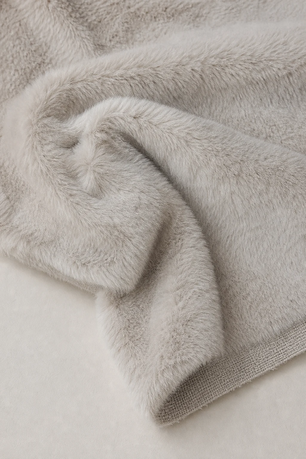 Faux Rabbit Fur fabric surface