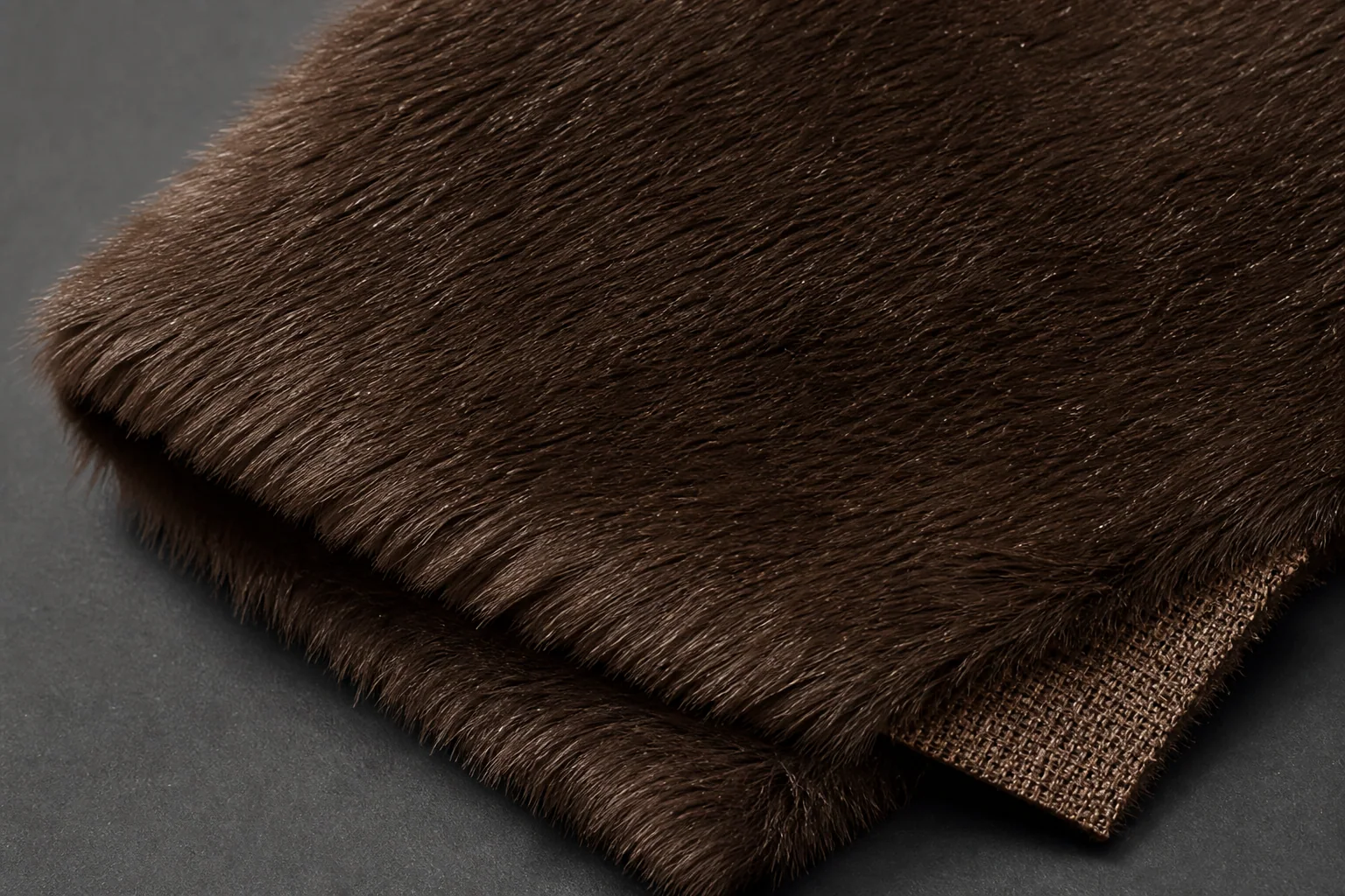 Long-pile Faux Mink fabric